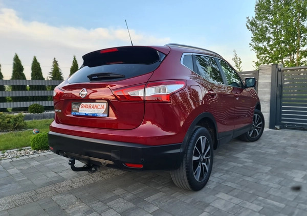 Nissan Qashqai cena 49700 przebieg: 126970, rok produkcji 2015 z Debrzno małe 154